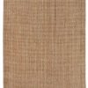 manufacturer direct hauteloom moncton sea grass jute rug - natural fiber area rug - natural fringe tassel - rattan wicker look carpet - brown - 3' x 5' trade price