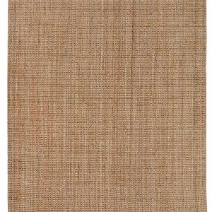 manufacturer direct hauteloom moncton sea grass jute rug - natural fiber area rug - natural fringe tassel - rattan wicker look carpet - brown - 3' x 5' trade price