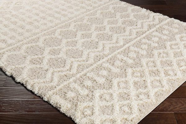 global sourcing livabliss hapsburg moroccan shag area rug, 7'10" x 10'2, beige oem/odm services