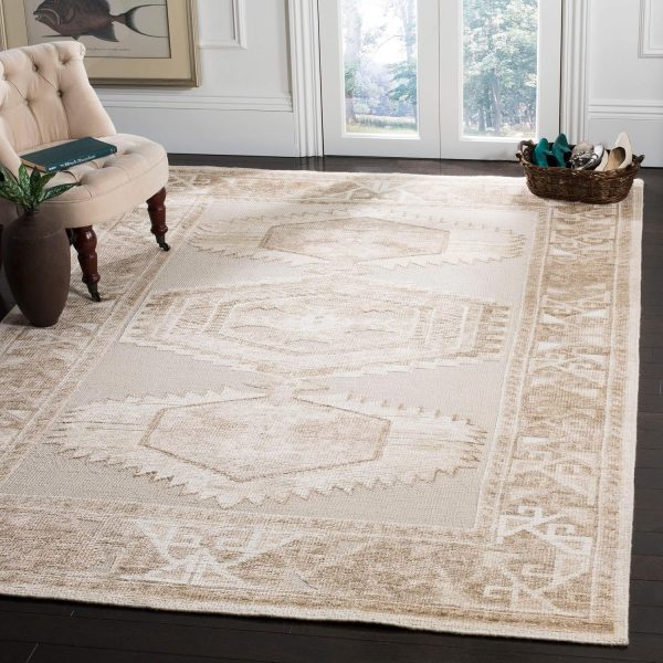 manufacturer direct safavieh paseo collection area rug - 9' x 12', beige, hand-knotted bamboo silk, non-shedding & easy care, ideal for high traffic areas in living room, bedroom (pso514a) trade price