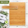 manufacturer direct serenelife bamboo bath mat floor rug - waterproof and weather resistant natural wood bathroom shower foot carpet with multi-panel strip foldable roll up non slip fabric for indoor use - slfbmt20 trade price