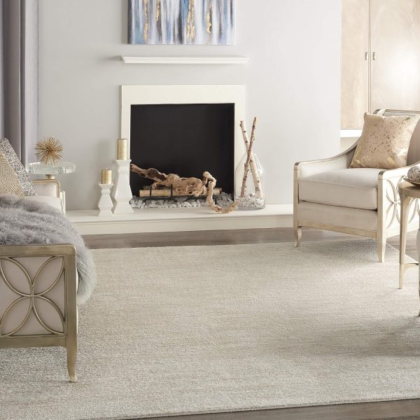manufacturer direct nourison essentials indoor/outdoor ivory beige 7' x 10' area rug, easy cleaning, non shedding, bed room, living room, dining room, backyard, deck, patio (7x10) trade price