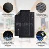 global sourcing sierra concepts front door mat welcome floor mats - entryway indoor outdoor entrance doormat, patio, porch, muddy shoe, inside outside low profile, 30x17 inches, 2-pack gray oem/odm services