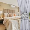 bulk purchase suq i ome luxury big crystal magnetic curtain tieback and holdback flower curtain clips buckle curtain holder for home office decoration (silver a,2pcs) factory discount