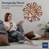 bulk purchase wacky sun metal wall art indoor/outdoor decor - 12" copper rust proof wall sculpture - made in usa - ideal for bedroom, garden, home, patio and farmhouse trade price