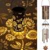 producer to buyer yhmall solar wind chimes for outside, sunflower and dragonfly memorial wind chimes, hanging lights lantern windchimes outdoors sunflower gifts for women men grandma mom garden decor discounted pricing
