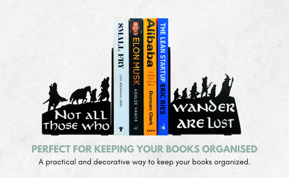 supplier direct decorative bookends for shelves, heavy metal bookends, unique bookends, non skid book ends, book stopper for home/office decor/shelves, 7 x 5.51 x 4 in/piece (with quote on product) wholesale prices
