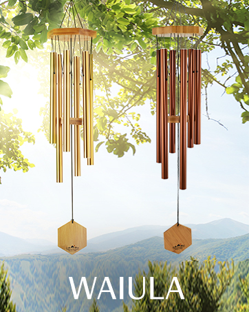 producer to buyer upblend outdoors wind chimes for outside - deep tone wind chimes, windchimes outdoors, memorial, sympathy, loss of loved one, gifts for women, ideas for mom, grandma, outdoor porch, 29