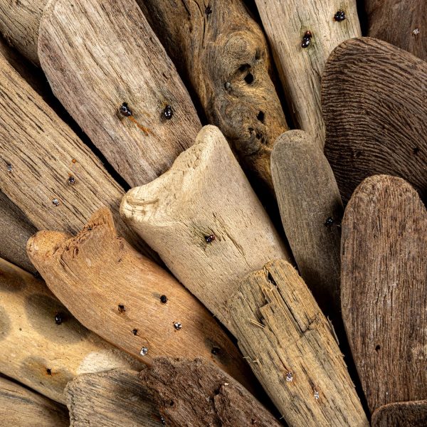 bulk purchase creative co-op round driftwood wall décor trade price