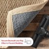 manufacturer direct nuloom elijah farmhouse seagrass area rug, 6' x 9', beige trade price