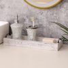 wholesale direct rustic wooden serving trays rectangular with handle,ottoman tray for living room 16 inch long for serving wine(whitewashed) bulk purchase at factory prices
