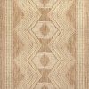 manufacturer direct nuloom 4x6 outdoor/indoor ranya tribal area rug, light brown, geometric design, stain resistant, highly durable, for patio, balcony, bedroom, dining room, living room, bathroom trade price