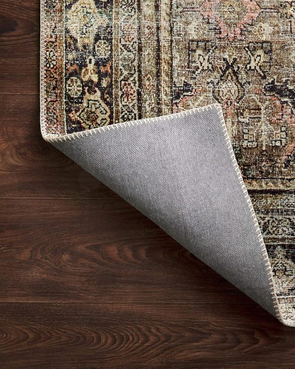 global sourcing loloi layla 9'-0" x 12'-0" area rug in olive/charcoal - thick area rug, soft area rug with, vintage inspired distressed design, low pile, non-shedding, easy clean, durable living room rug oem/odm services