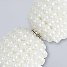 bulk purchase 8 pack magnetic curtain tie backs with pearls,modern curtain holdbacks strap,decoration for kindergarten,outside and inside drapes factory discount