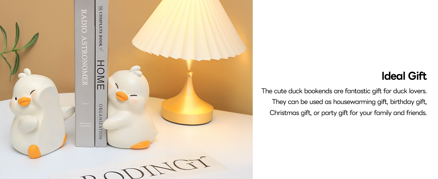 supplier direct cute bookends, cute hug ducks decorative bookend, book ends for shelves, cute home decor unique book holders book stoppers funny book end for kids children desk office bookshelf decor wholesale prices