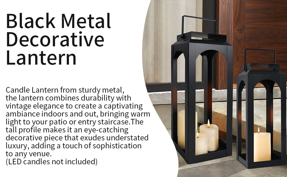 custom wholesale decorative candle lantern 12.7
