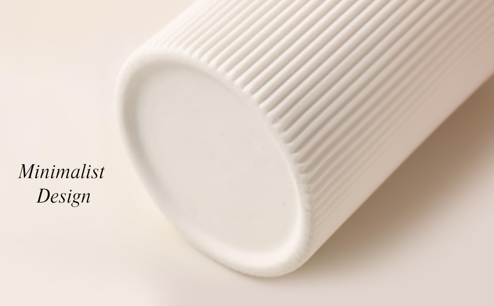 oem/odm services vase, white ceramic flower vase, minimalist modern home decor, matte finish pampas grass vase for table, fireplace, shelf, mantel, entryway and centerpieces affordable bulk deals