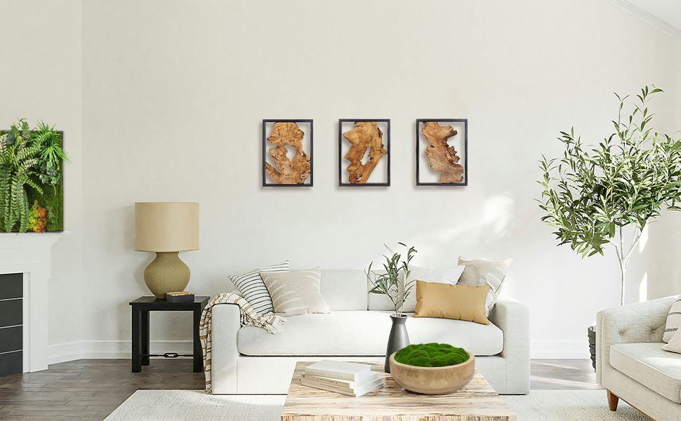 bulk purchase naharo modern wood wall decor- natural wood handcrafted rustic charm for your home - perfect for living room, bedroom,kitchen,or office trade price
