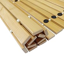 manufacturer direct hjjkkh bath mat rayon derived from bamboo, foldable floor shower bath mat for bathroom, bathtub, shower, sauna, hot tub trade price