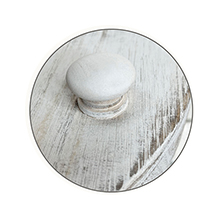 wholesale direct farmhouse 2 tiered tray stand for home decor, wooden serving tiered tray for coffee bar table centerpiece, decorative trays kit for countryside, round rustic stand for cake cupcake(white) bulk purchase at factory prices