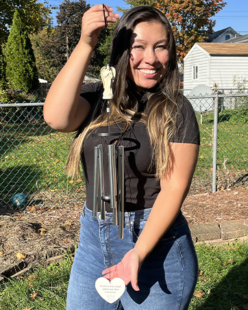 producer to buyer angel memorial wind chimes for loss of loved one - 34