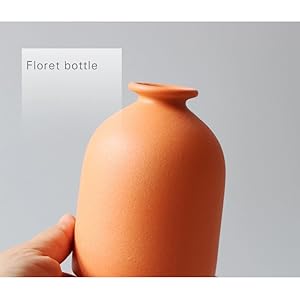 oem/odm services small ceramic vase set of 4 for modern home decor minimalist bohemian,round matte vases for dried flowers&pampas grass ceramic decoration for office,shelf,living room,bedroom,entryway decor affordable bulk deals