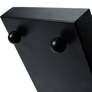 wholesale direct rectangle black matte metal tray, suit for candle holder, vanity decor projects, bathroom toilet tank tray, perfume or jewelry storage, and coffee table centerpiece bulk purchase at factory prices