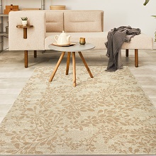 manufacturer direct antep rugs natural 6x9 indoor hand woven fiber jute area rug (off white, 6'7