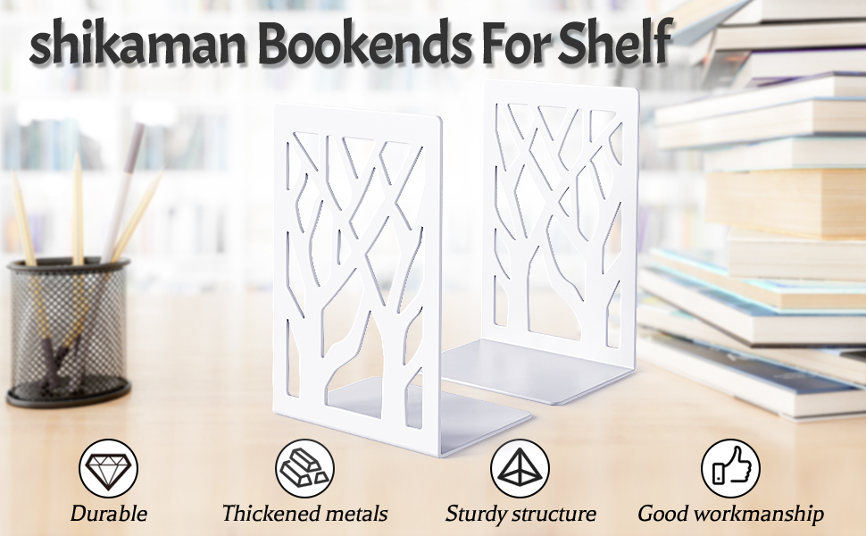 supplier direct bookends decorative metal heavy duty book end supports for bookrack desk wholesale prices