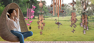 producer to buyer junqiu angel wind chimes, angel gifts for women mom, angel decor for outdoor room garden yard patio, religious wind chimes discounted pricing