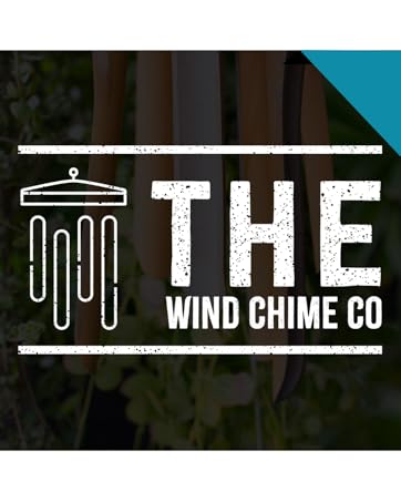 producer to buyer the wind chime co memorial wind chimes, sympathy wind chimes gift for the loss of a loved one, home decor outdoor garden, soothing melodic tones with mute option. discounted pricing