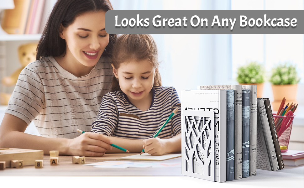 supplier direct bookends decorative metal heavy duty book end supports for bookrack desk wholesale prices