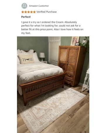 global sourcing bestsweetie area rugs 5x7 rug for living room, washable rug 5x7, non slip water repellent floor carpet, low pile soft vintage rug for bedroom dining room indoor-cream/light yellow/brown/blue/pink/pink oem/odm services